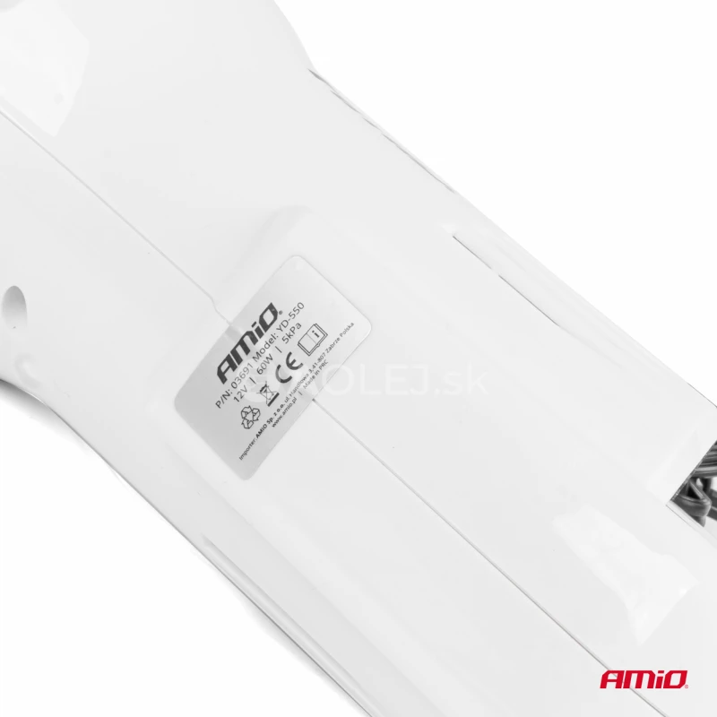 Vysávač do auta 12V 60W HEPA 5kPa AMIO-03691