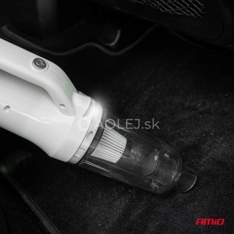 Vysávač do auta 12V 60W HEPA 5kPa AMIO-03691