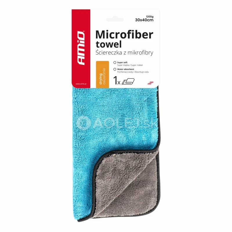 Utierka z mikrovl&aacute;kna 30x40cm 1200g AMIO-03757