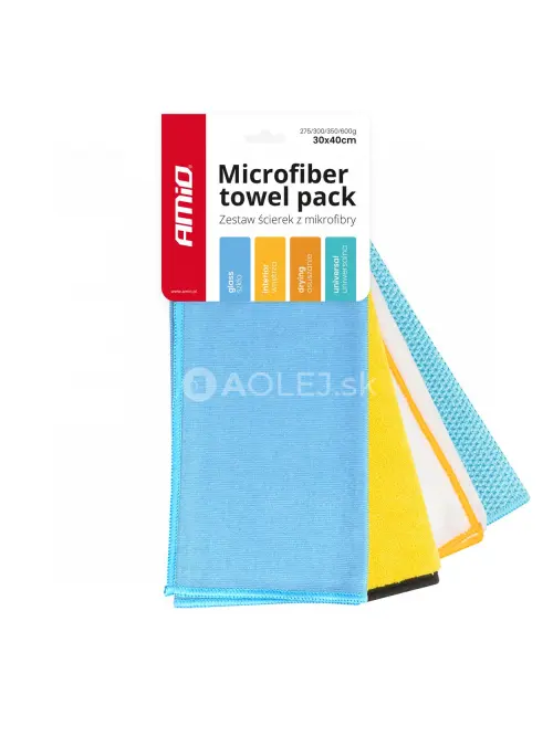 S&uacute;prava utierok z mikrovl&aacute;kna 30x40cm 275/300/350/600g AMIO-03751
