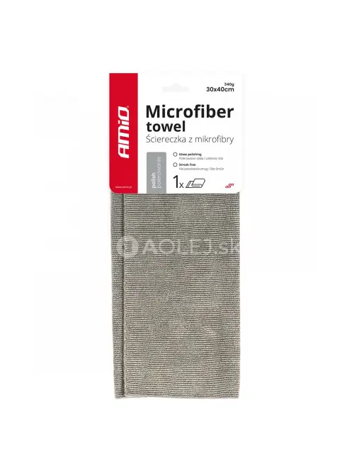 Utierka z mikrovl&aacute;kna 30x40cm 340g AMIO-03741
