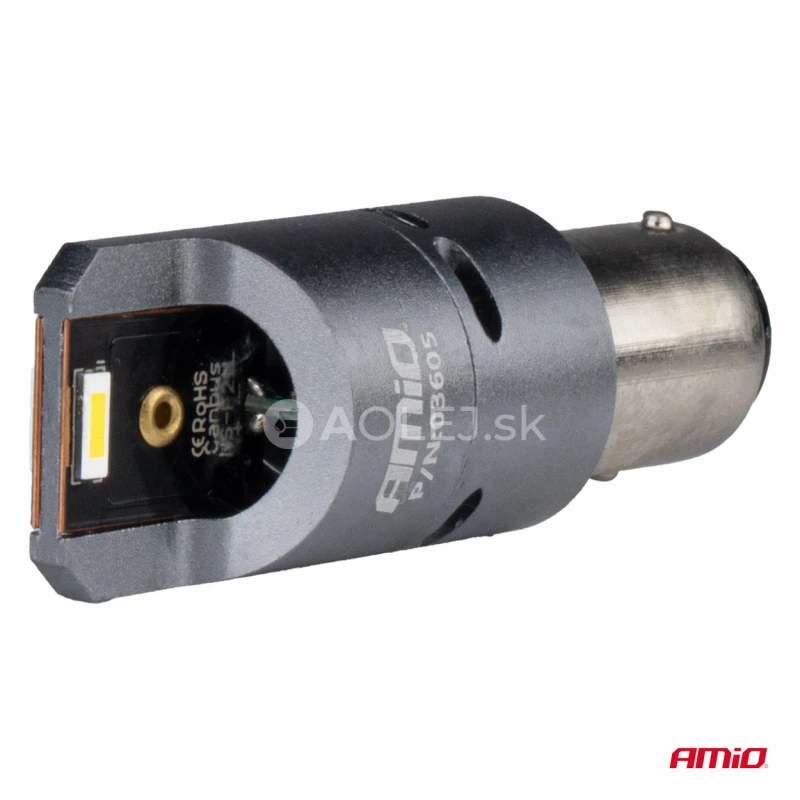 LED žiarovky FULL CANBUS PRO BAY15D P21/5W 2x1860SMD biele 12V 24V AMIO-03605