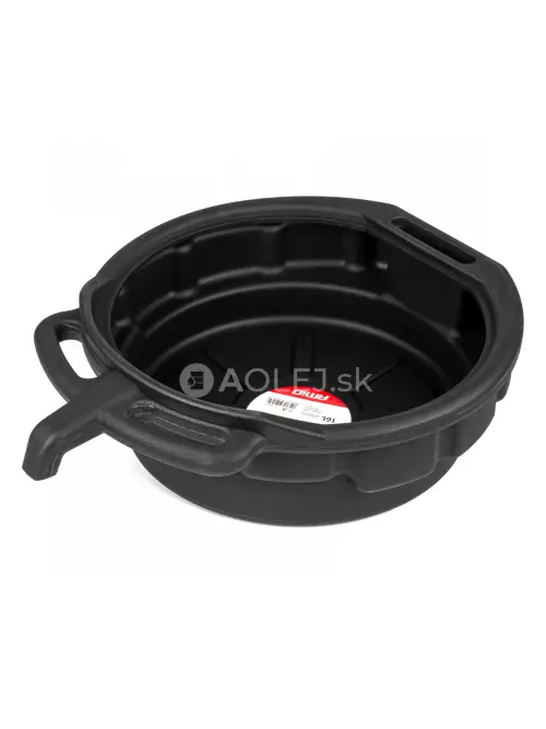 Miska na vyp&uacute;&scaron;ťanie oleja s lievikom 16 l, 56 cm AMIO-04053