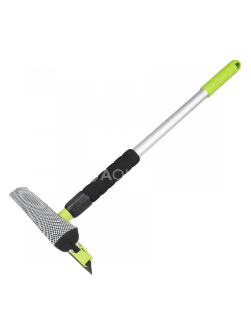Hlin&iacute;kov&aacute; čistiaca stierka na okn&aacute; 25,4 cm hlava 55/80 cm AMIO-03856