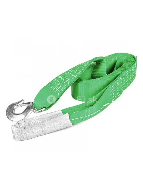 Ťažný popruh 8000kg 70mm 5m zakončenie Hák+Ucho AMIO-03994