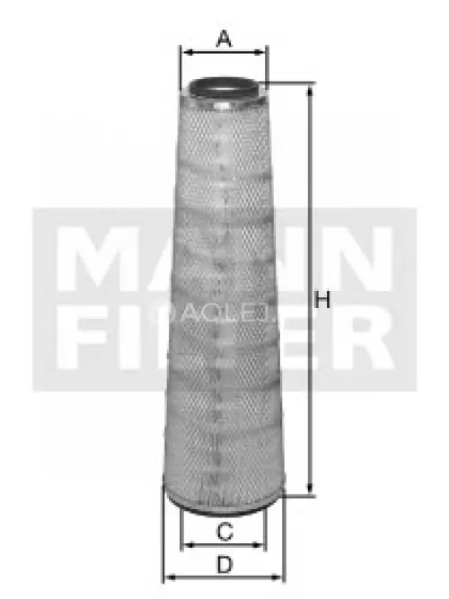 Vzduchov&yacute; filter MANN FILTER C 21 030