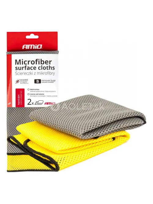 Utierka na povrchy z mikrovl&aacute;kna 40x40cm 280g AMIO-03977