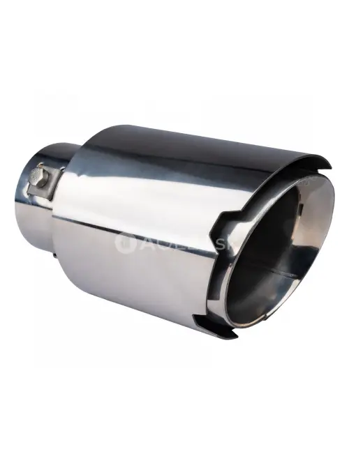 Koncovka výfuku z nerezovej ocele chróm AMIO-04064