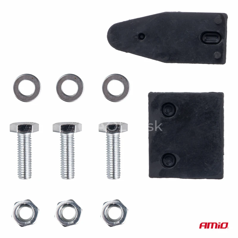 Zvuková signalizácia klaksónu chróm 640 mm 12V 24V AMIO-04076