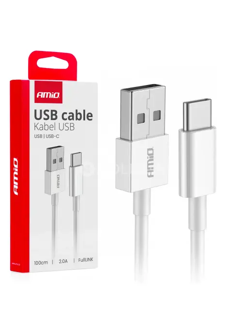 Kábel USB na USB-C 2A 100cm FullLINK AMIO-03893