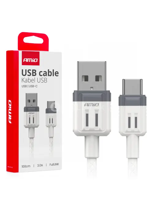Kábel USB na USB-C 3A 100cm FullLINK AMIO-03905
