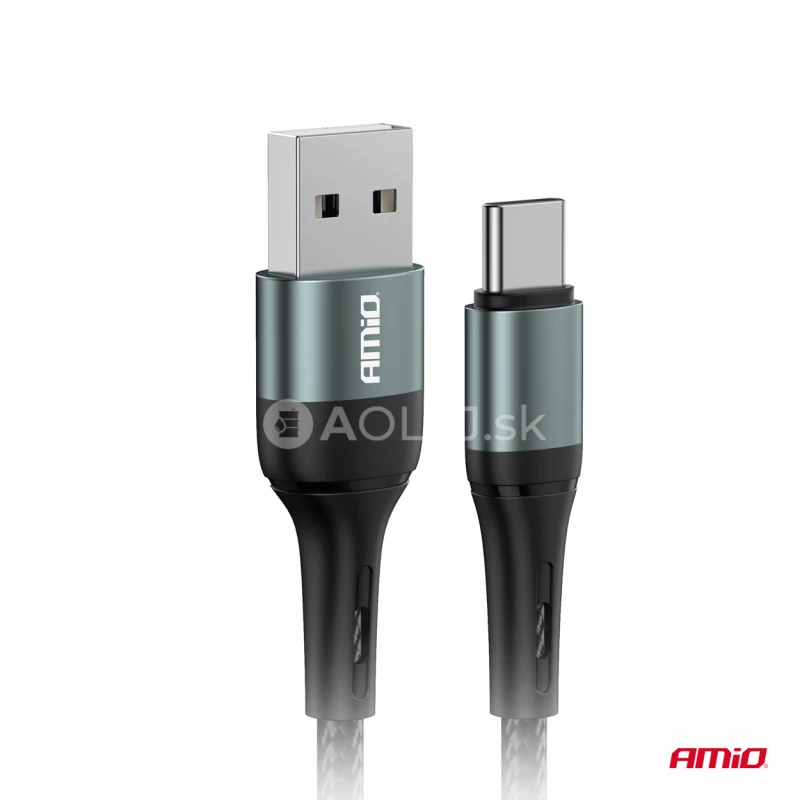 Kábel USB na USB-C 3A 200cm FullLINK AMIO-03912