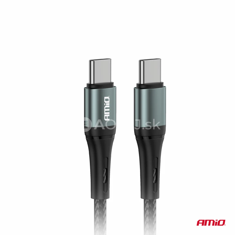 Kábel 'USB-C na USB-C 60W 100cm FullLINK AMIO-03914