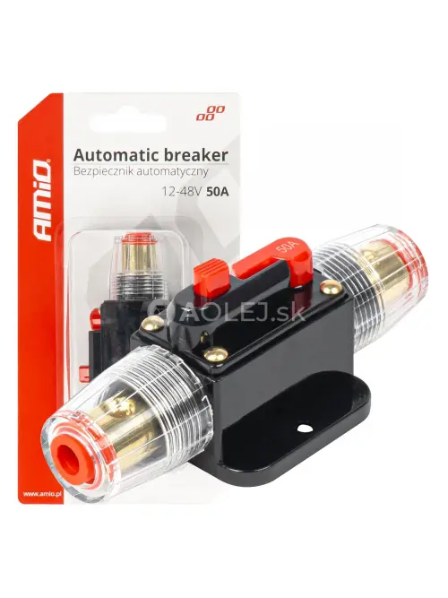 Automatick&aacute; autopoistka 12-48V 50A AMIO-03818