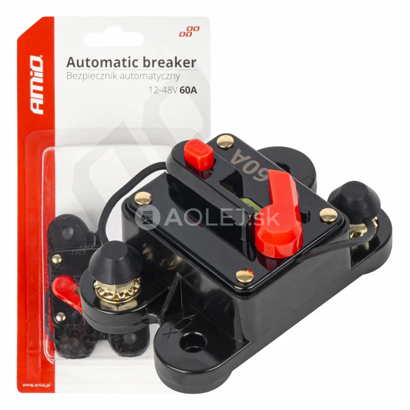 Automatick&aacute; autopoistka 12-48V 60A AMIO-03826