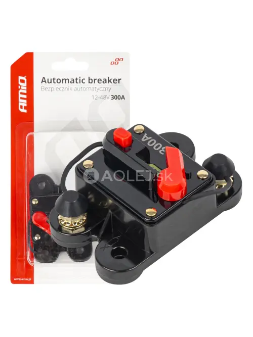 Automatick&aacute; autopoistka 12-48V 300A AMIO-03832