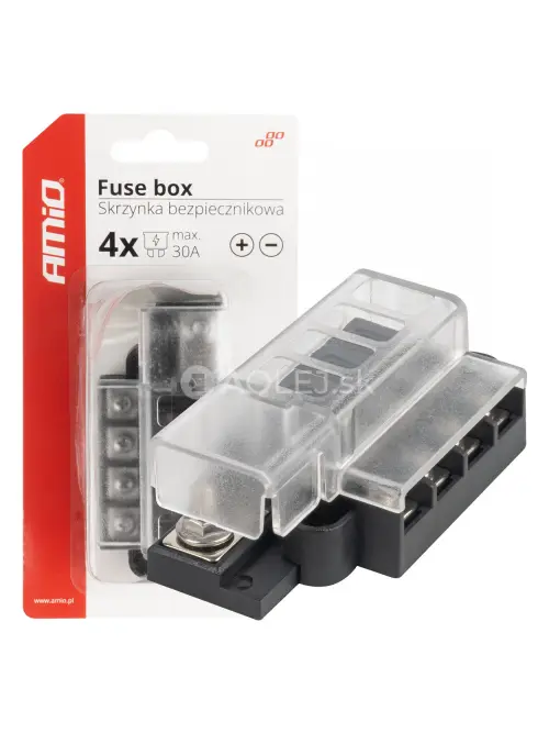 Skrutkov&yacute; držiak poistkovej skrinky AMIO-03835
