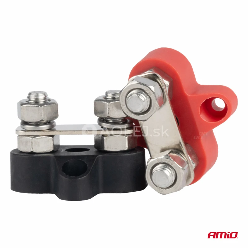 Zbernicový blok konektorov batérií dvojitá sada 48V M8 AMiO-03806