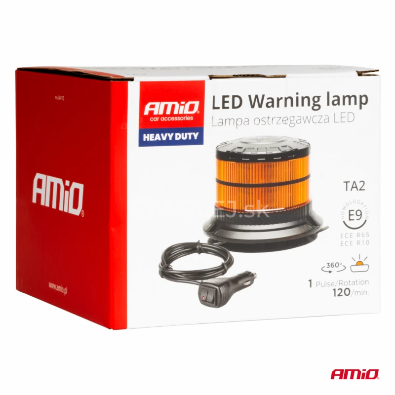 LED výstražné svetlo kohút W29M 12V 24V AMIO-04110