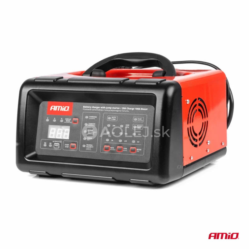 Nab&iacute;jačka bat&eacute;ri&iacute; 20A 6V 12V AMIO-04057