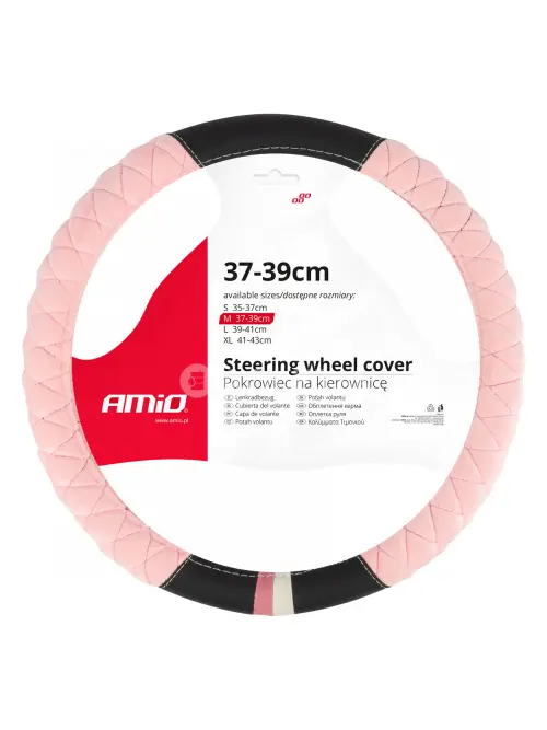 Poťah volantu SWC-56-M (37-39cm) AMIO-04166
