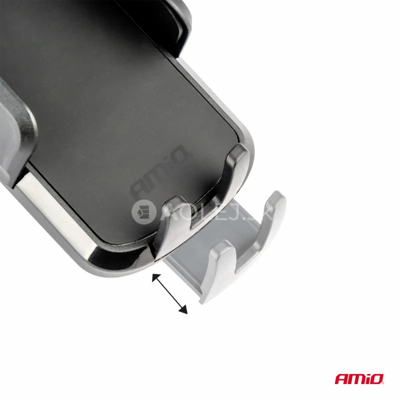 Držiak telefónu na palubnú dosku otočný o 360° AMiO-04137