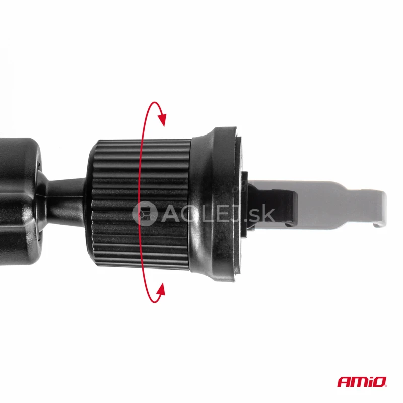 Držiak s magnetickou rychlonabíjačkou do auta Qi2 15W AMiO-04179