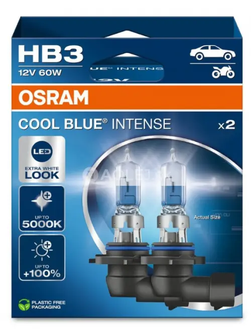 Osram HB3 12V 60W P20d Cool Blue Intense Nextgen 2ks