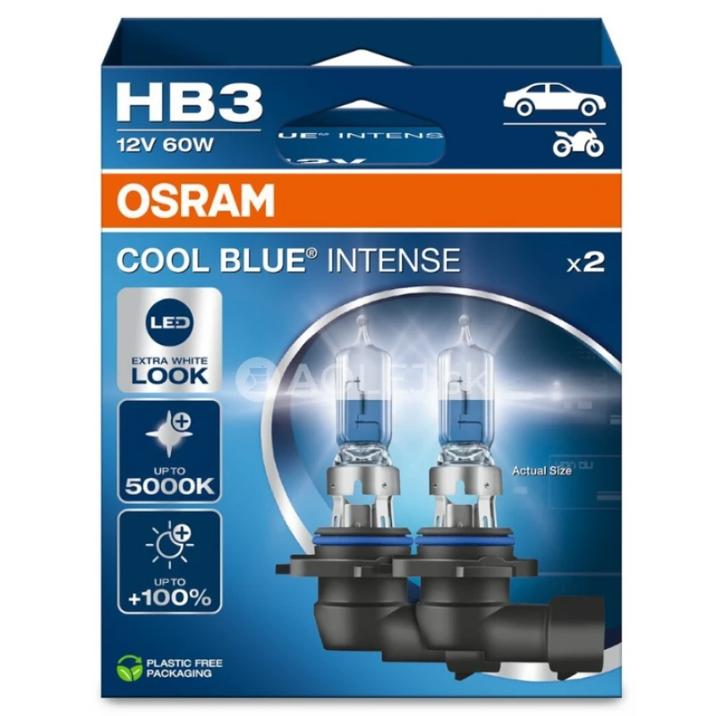 Osram HB3 12V 60W P20d Cool Blue Intense Nextgen 2ks