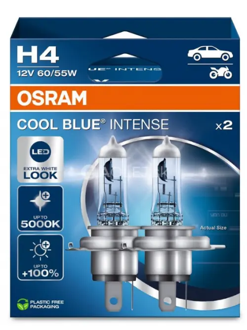 Osram H4 12V 60/55W P43t Cool Blue Intense Nextgen Box 2ks