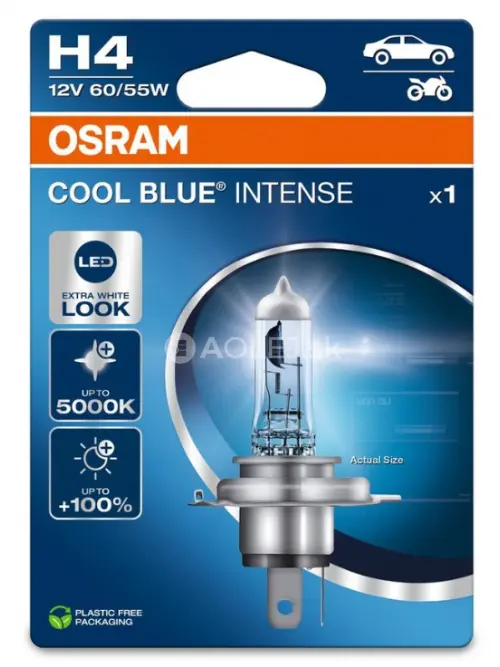 Osram H4 12V 60/55W P43t Cool Blue Intense Nextgen - blister