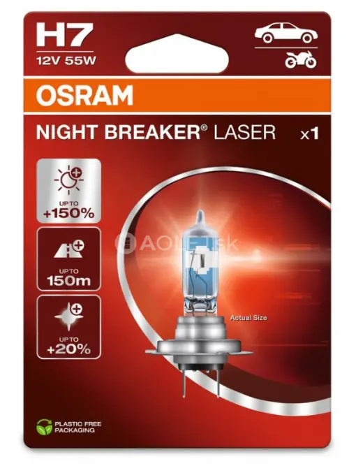 Osram H7 12V 55W PX26d Night Breaker Laser - blister