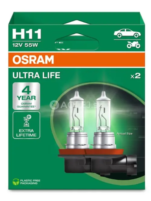 Osram H11 12V 55W PGJ19-2 Ultra Life 2ks