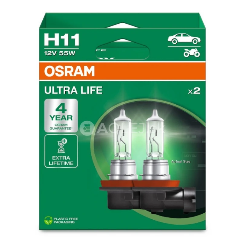 Osram H11 12V 55W PGJ19-2 Ultra Life 2ks