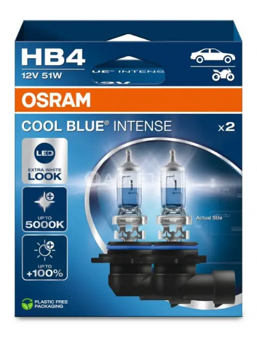 Osram HB4 12V 51W P22d Cool Blue Intense Nextgen 2ks