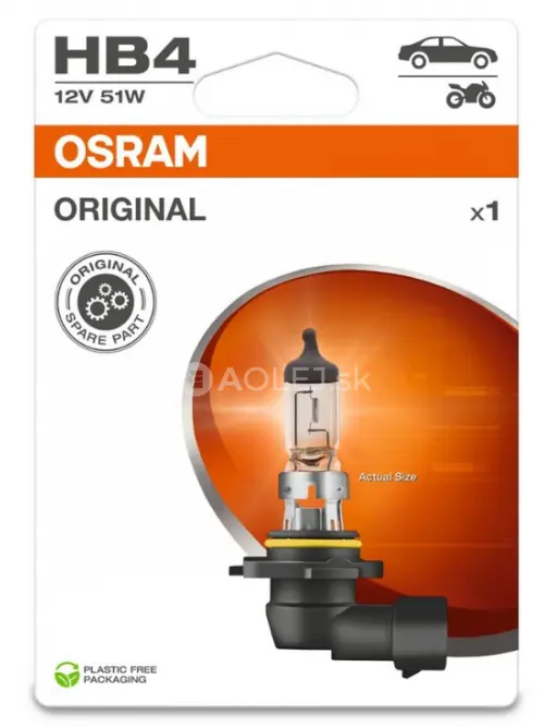 Osram HB4 12V 55W P22d Original - blister