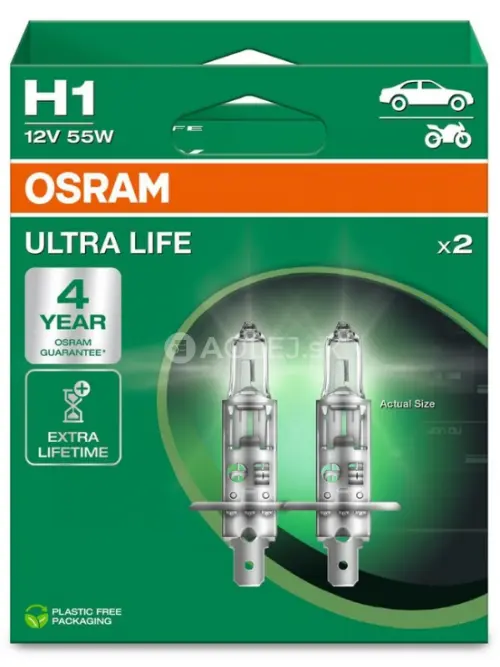 Osram H1 12V 55W P14,5s Ultra Life Box