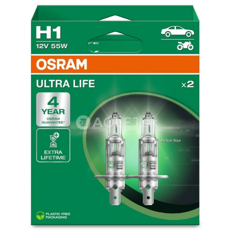Osram H1 12V 55W P14,5s Ultra Life Box
