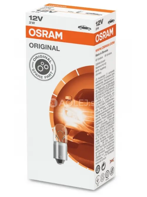 Osram T4W 12V 2W BA9s Original