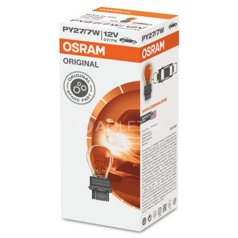 Osram PY27/7W 12V 27/7 W2.5x16q Original