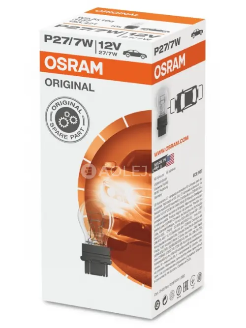 Osram P27/7W 12V 27/7W W2,5x16q Original
