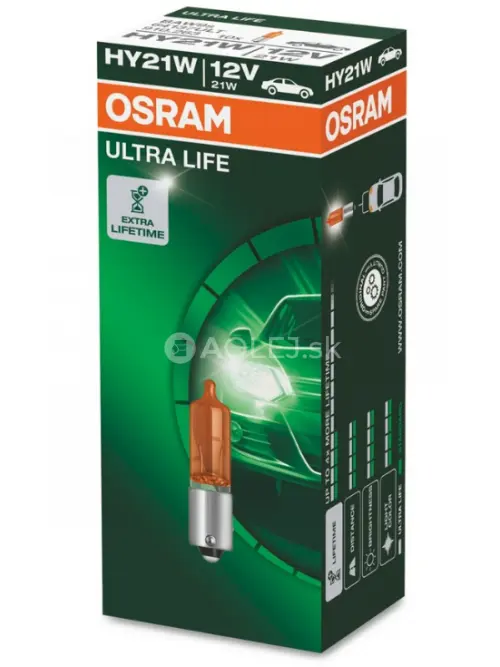 Osram HY21W 12V 21W BAW9S Ultra Life