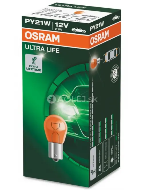 Osram PY21W 12V 21W BAU15s Ultra Life