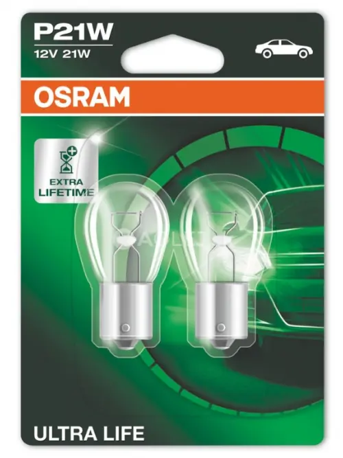 Osram P21W 12V 21W BA15s Ultra Life - blister 2ks