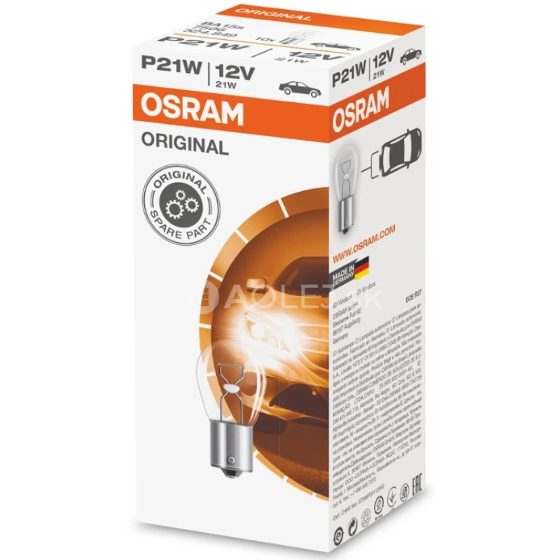Osram P21W 12V 21W BA15s Original