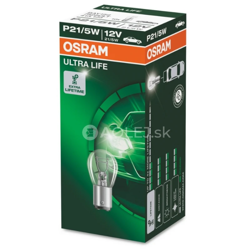 Osram P21/5W 12V 21/5W BAY15d Ultra Life