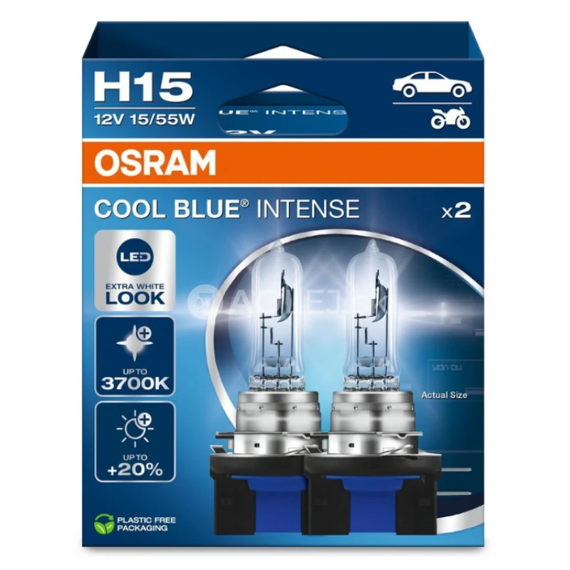 Osram H15 12V 15/55W PGJ23t-1 Cool Blue Intense Nextgen Box
