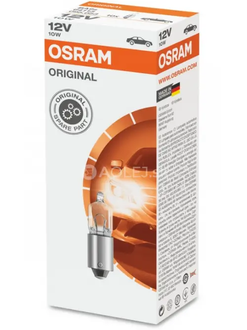 Osram 12V 10W Ba9s Original 