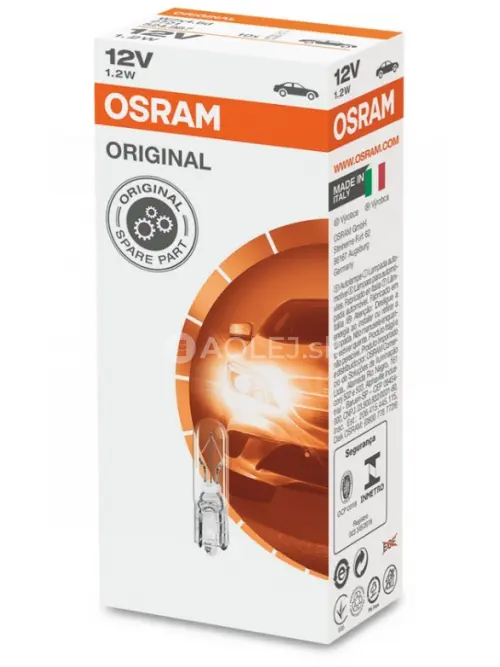Osram W1,2W 12V 1,2W W2x4.6d Original