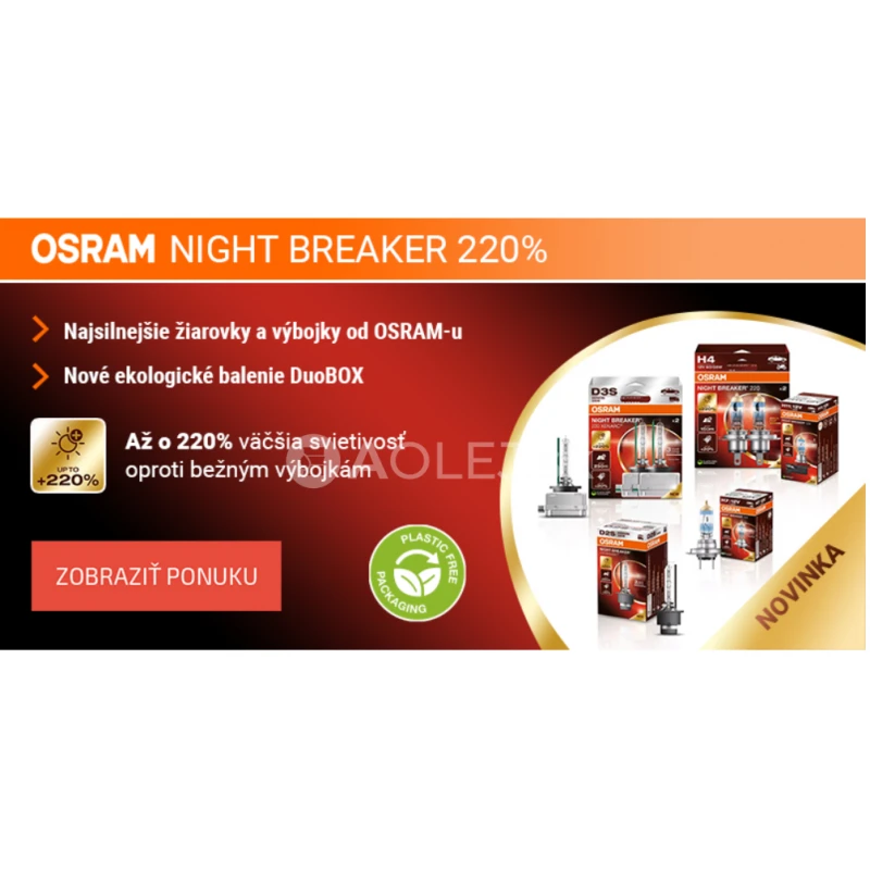 Osram D2S 35W P32d-2 Night Breaker 220% Xenarc